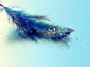 Blue Magic Feather